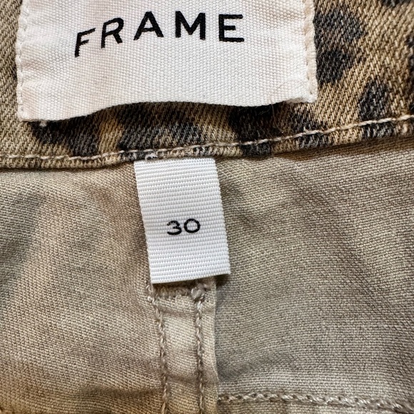 Frame Leopard Print Flare Pants - Picture 4 of 17